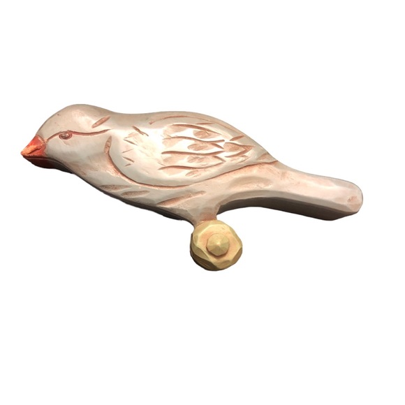 Wooden Blue Bird Trinket Box. - Picture 2 of 3